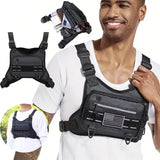 RESFIT™ Marathon Runner’s Chest Pack - 2 Pack Bundle - hands-free running chest pack and phone holder