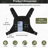 RESFIT™ Marathon Runner’s Chest Pack - 3 Pack Bundle - hands-free running chest pack and phone holder