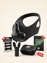 RESFIT Cardio Performance Kit with Breathing Trainer, Training Mask, free Case, free Nasal Strips and Breath Training Guide e-book