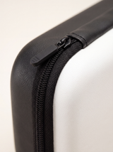 RESFIT Case macro zipper and hard shell texture detail