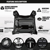 RESFIT™ Marathon Runner’s Chest Pack - hands-free running chest pack and phone holder