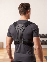 RESFIT Posture Corrector worn on back in fitness setting