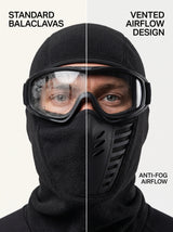 RESFIT Winter Sports Balaclava with air-filter detail close-up