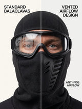 RESFIT Winter Sports Balaclava with air-filter detail close-up